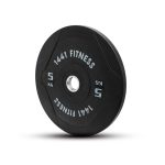PU Black Rubber Bumper Plates - 5 to 25 KG | Per Piece