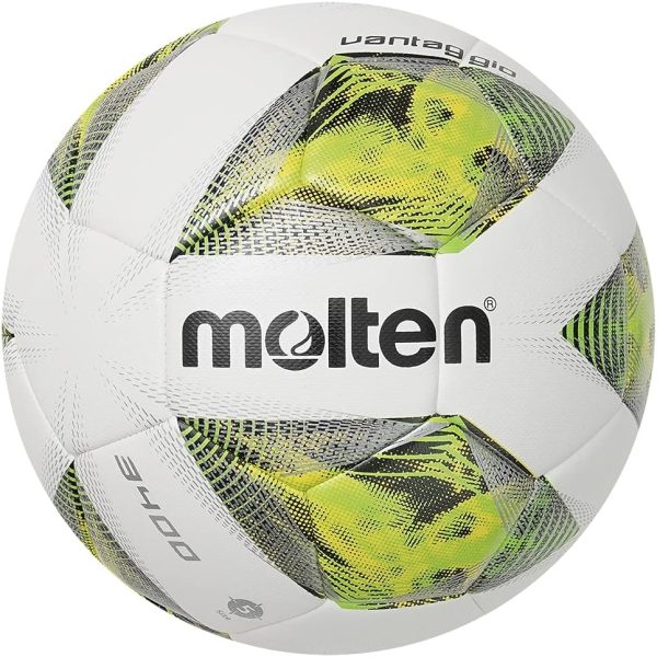 Molten F4A3400-G Training Ball White/Green/Silver 4