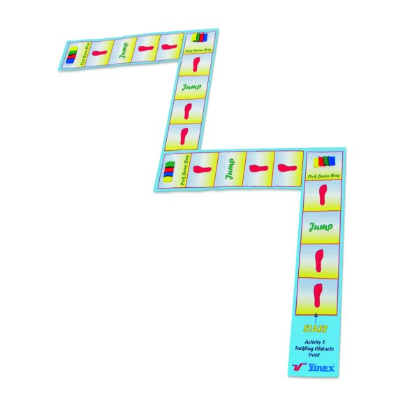 ACTIVITY MAT TACKLING OBSTACLES DRILL