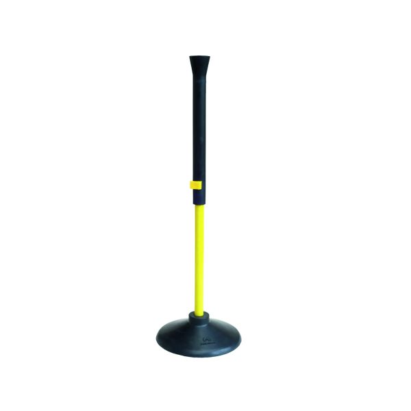 BATTING TEE WITH RETAINING CLIP & RUBBER BASE WITH BAG