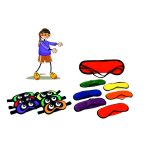 BLIND FOLDS- PLAIN SET/6 (R/B/G/Y/O/PU)