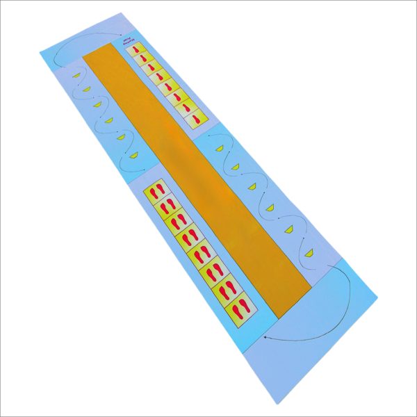 JUMBO ACTIVITY MAT FITNESS DRILL