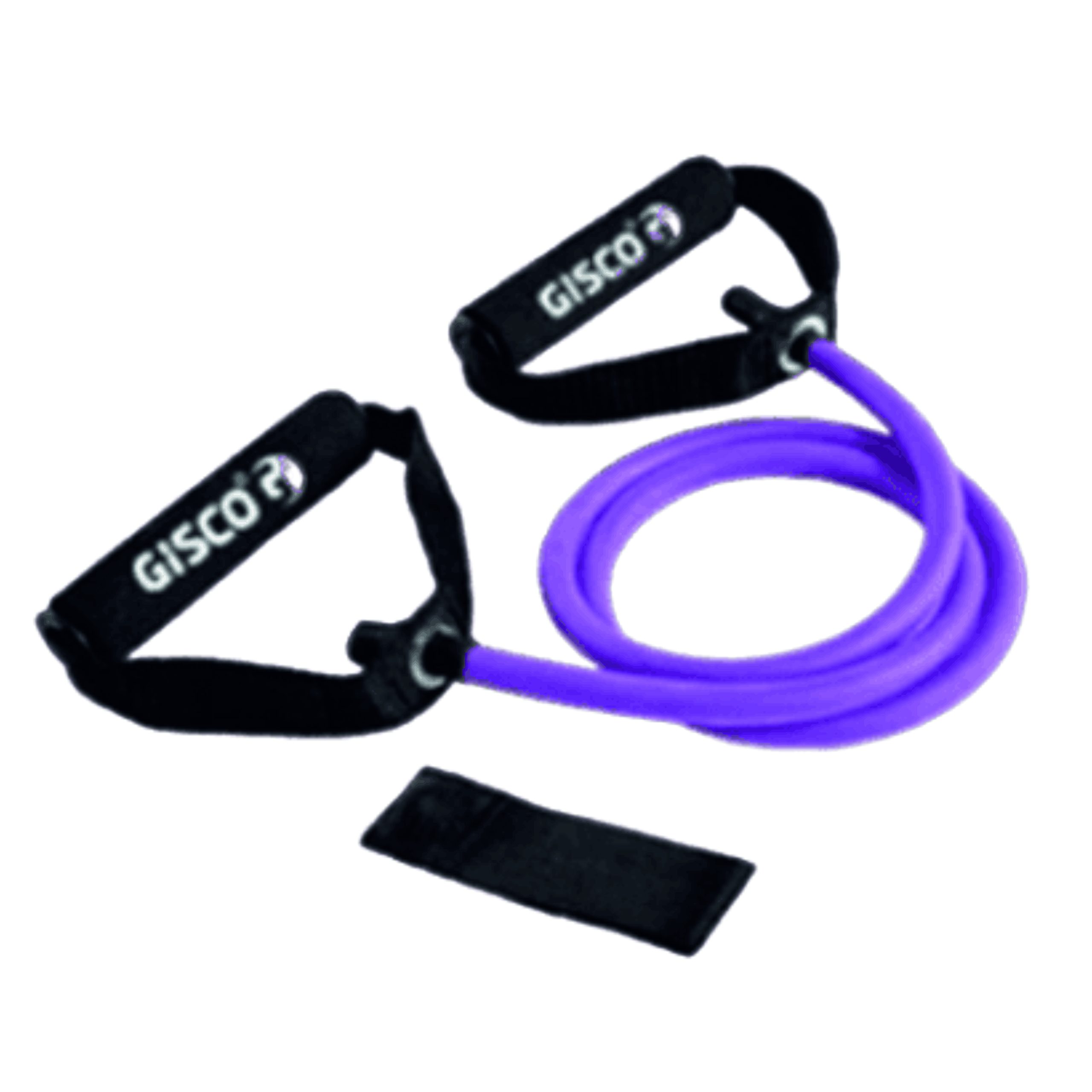 LATEX TUBE - HEAVY LATEX TUBE EXERCISER WITH D HANDLE HEAVY - Image 1