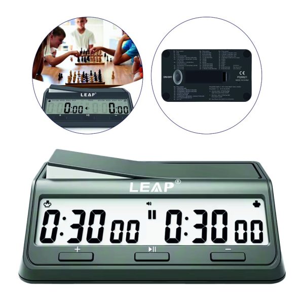 LEAP DIGITAL CHESS CLOCK PQ9921