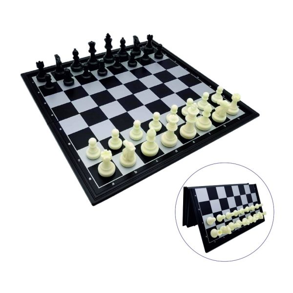 MAGNETIC CHESS BOARD PVC WITH MEN