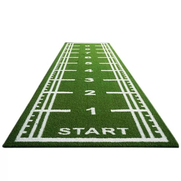 Sled Track Grass with Marking - 10 x 2 Meters (Green)