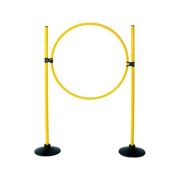 ROUNDER BOWLING TRAINER (2 POST 100CM  +2 CLIP+ 2 BASE