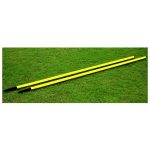 SLALOM POLE WITH SPRING SPIKE ORANGE 160CM - 28MM