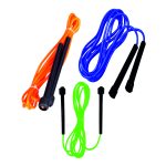 JUMPING ROPE 7' ORANGE WITH SMALL HANDLE