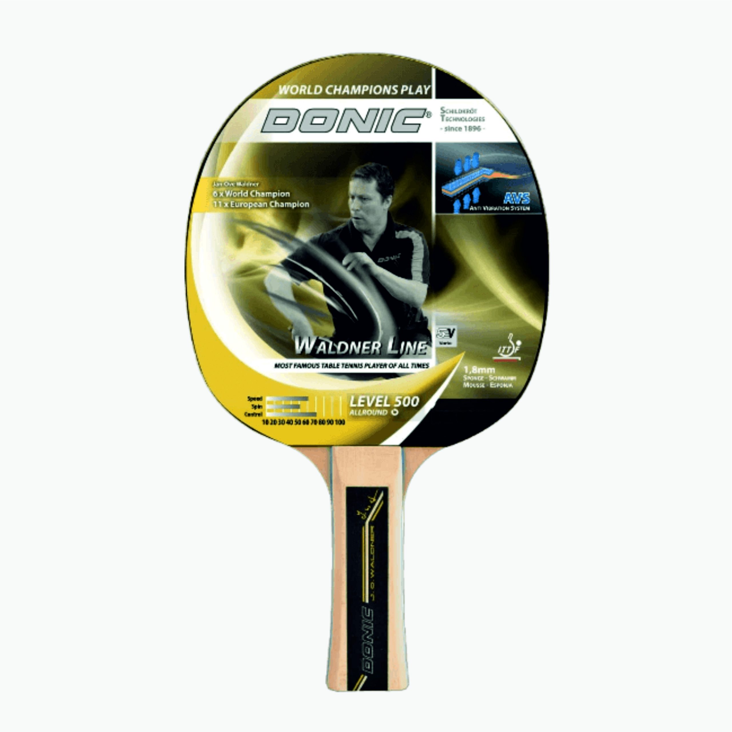 TABLE TENNIS RACKET WALDNER 500 DONIC 723062 DONIC TT BAT WALDNER 500 - Image 1