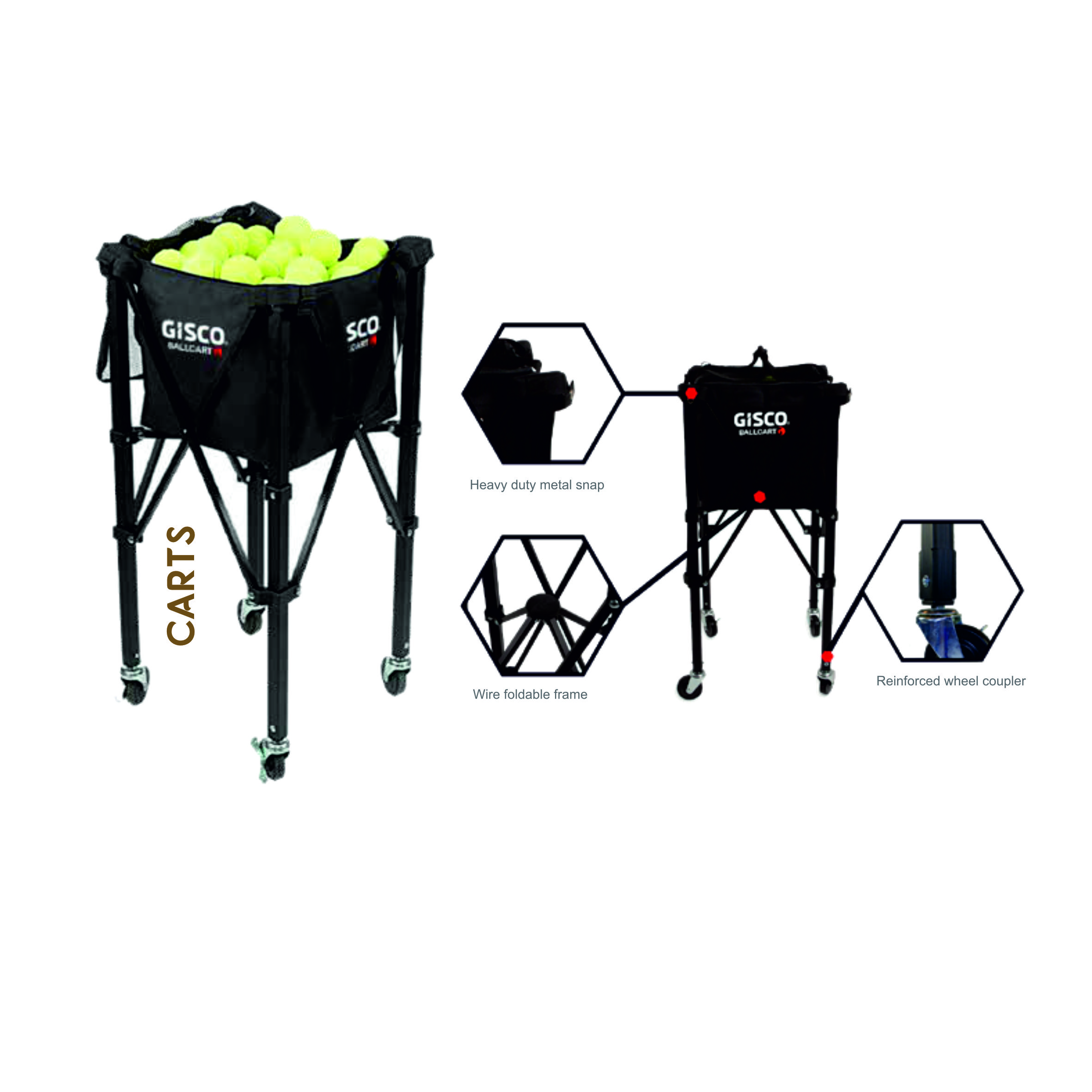 TENNIS BALL CART 97244 TENNIS BALL CART - Image 1