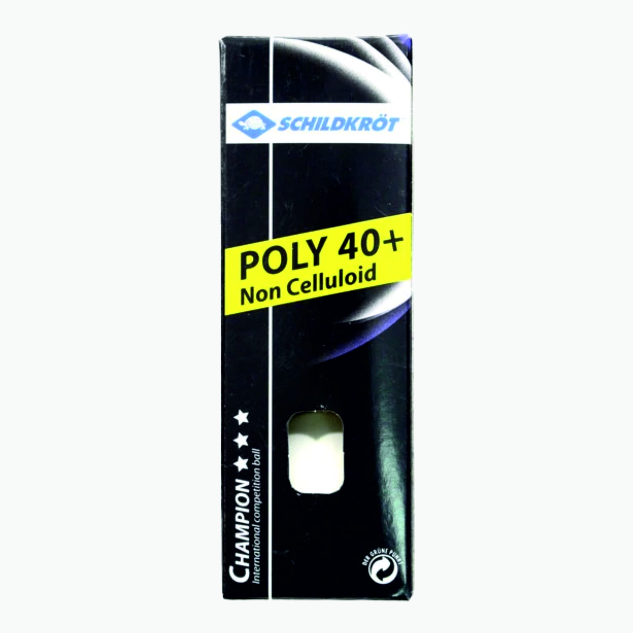 TT BALL CHAMPION TABLE TENNIS BALL 3-STERN CHAMPION ITTF POLY40+BALL (1X3) - Image 1