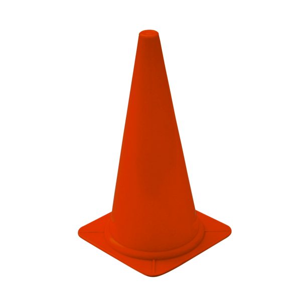 CONE PLASTIC- 15"  ORANGE HAT SHAPED WITHOUT HOLES