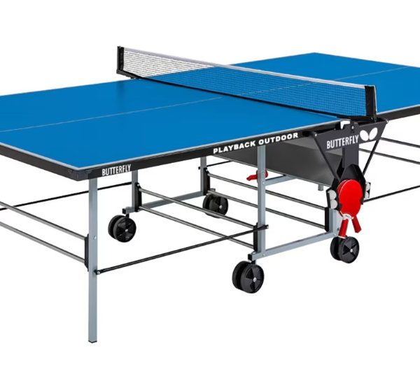 TABELE TENNIS TABLE BUTTERFLY PLAYBACK ROLLAWAY OUTDOOR