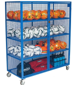 DELUXE STORAGE SHELVING CAGE