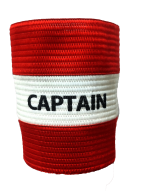 ARM BAND CAPTAIN  JUNIOR STRIPED-RED FE250238 - Image 2