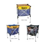 BALL CARRY CART ALUM FRAME WITH YELLOW NYLON FABRIC VBCC-100WT